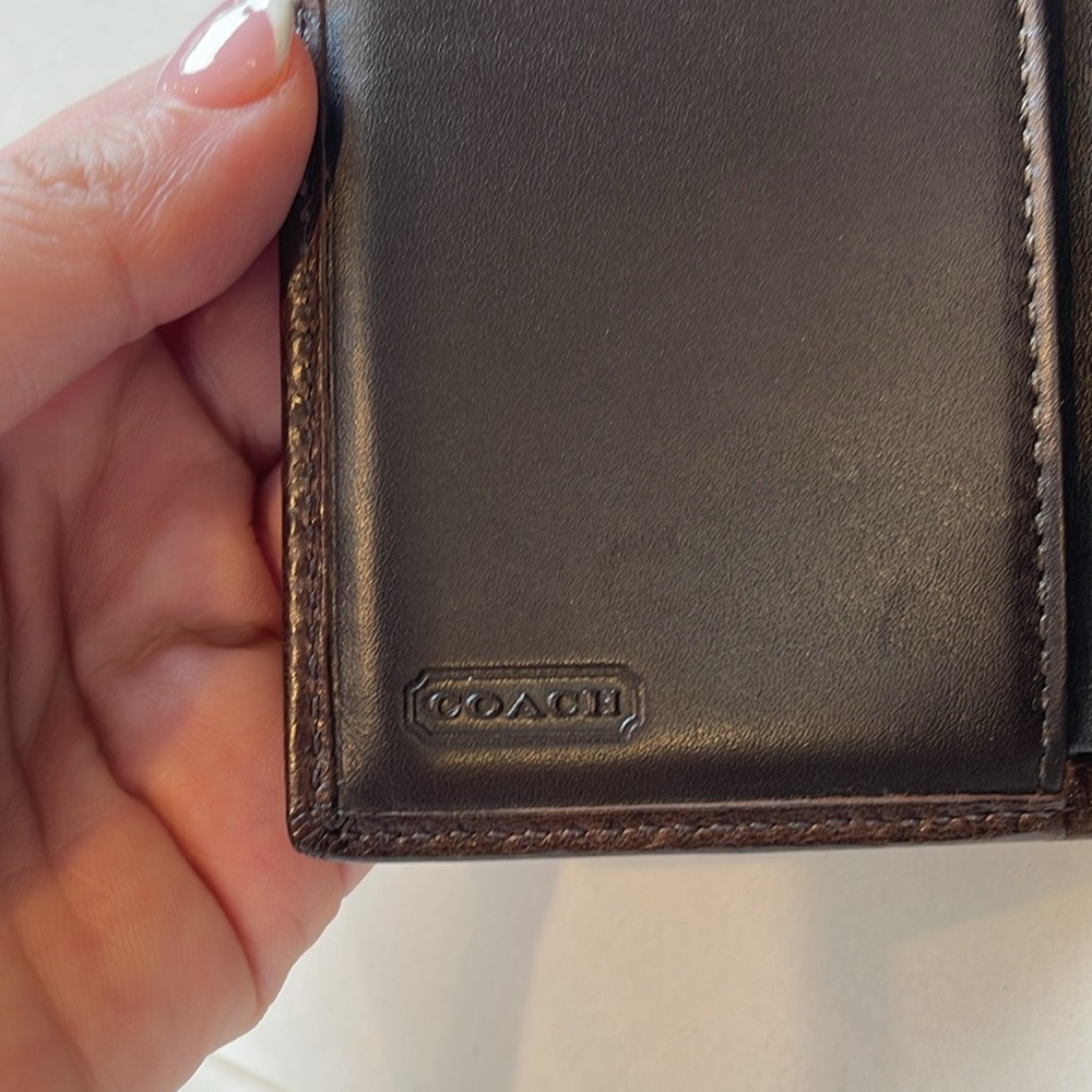 Coach Brown Leather Wallet - Picture 6 of 7